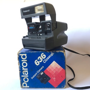 Vintage Polaroid Close Up 636, Polaroid Camera, Vintage Camera, Retro Camera, Retro photoCamera, Polaroid, Polaroid 636,gift idea