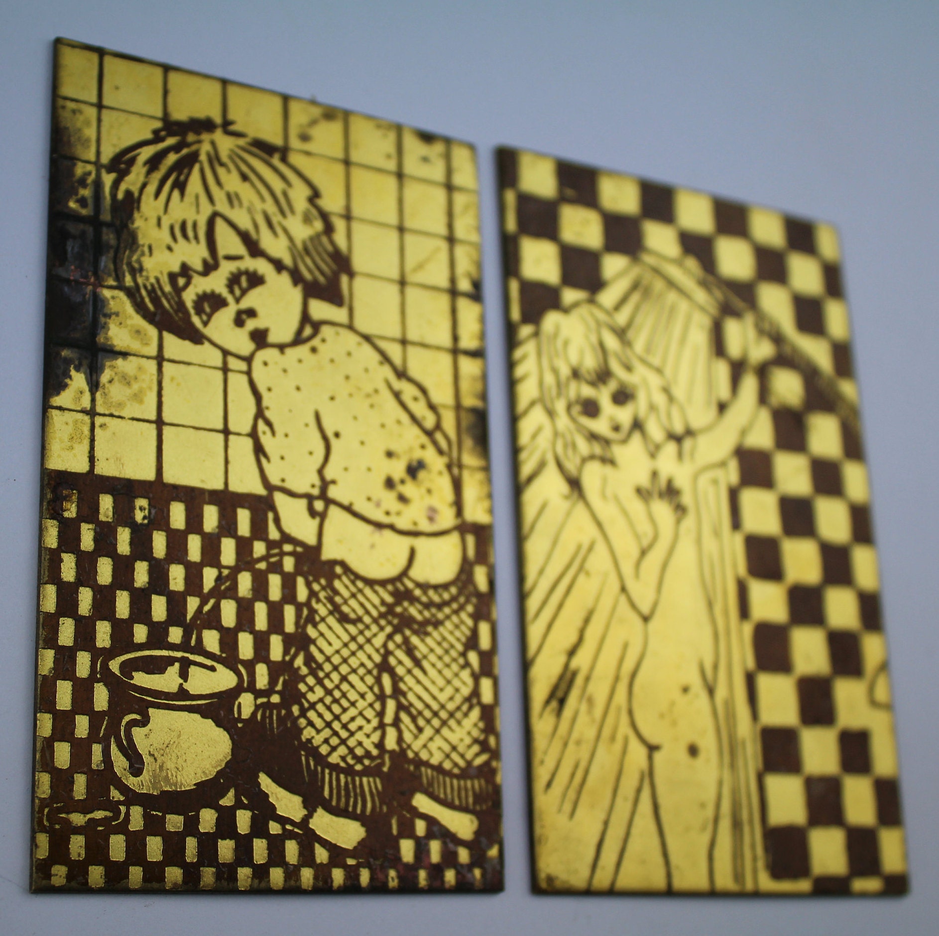 Vintage Toilet and Bathroom Door Signs Bathroom Door Sign Etsy