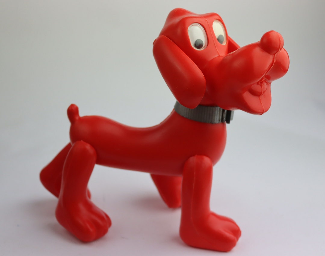 20 Cm Very Rare Soviet Plastic Toy Dog Soviet Toy Vintage Etsy
