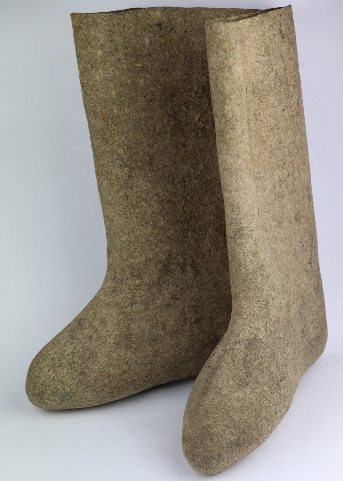 Felted Highboots Valenki. Soviet Winter Boots. Natural Wool Etsy