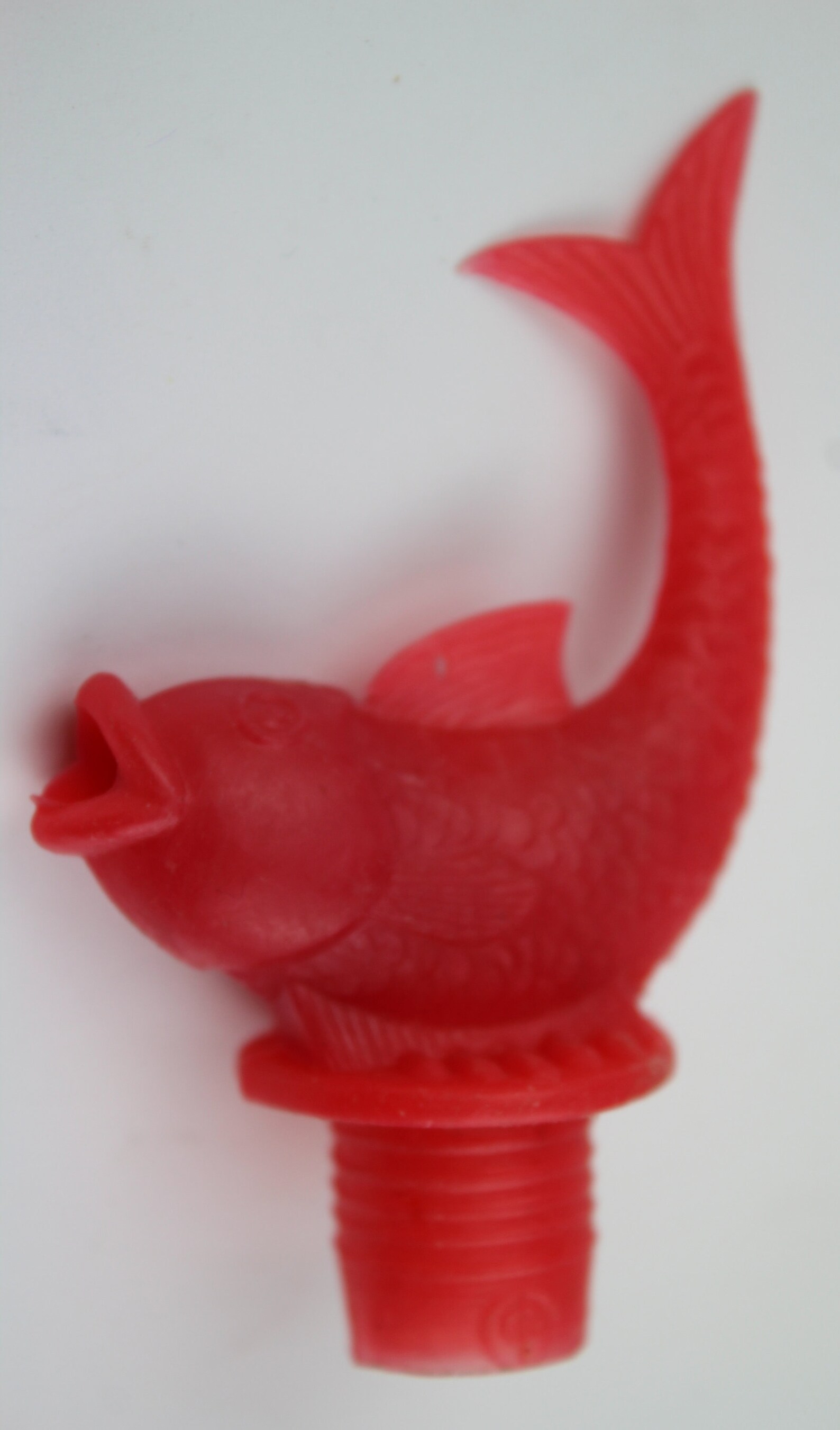 Soviet Bottle Stopper Cork Fish Vintage Plastic Bottle Etsy