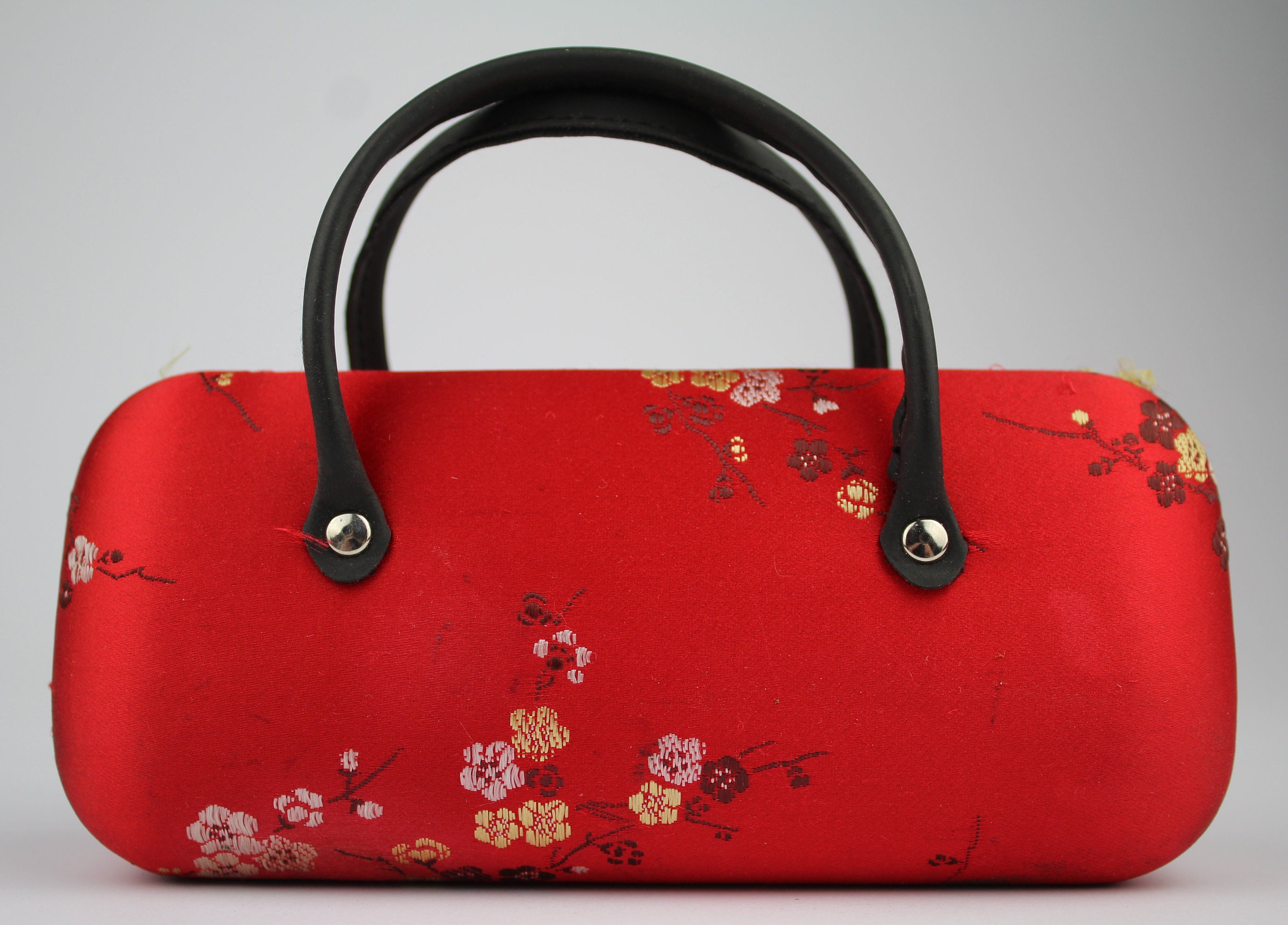 Vintage eyeglass case silk case handbag miniature clutch Etsy