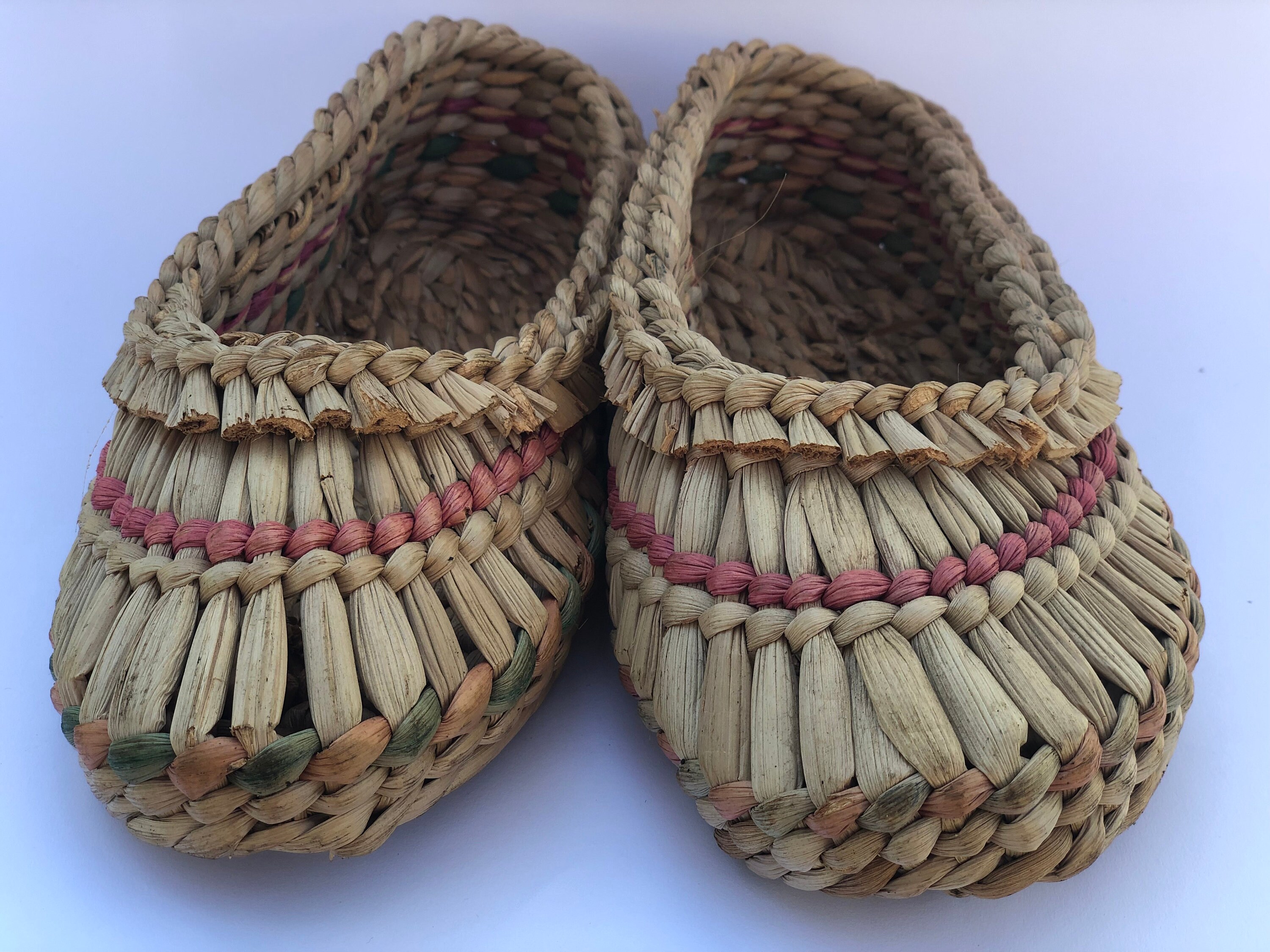 Vintage Bast Shoes Lapti Vintage Russian Folk Bast Shoes Old | Etsy