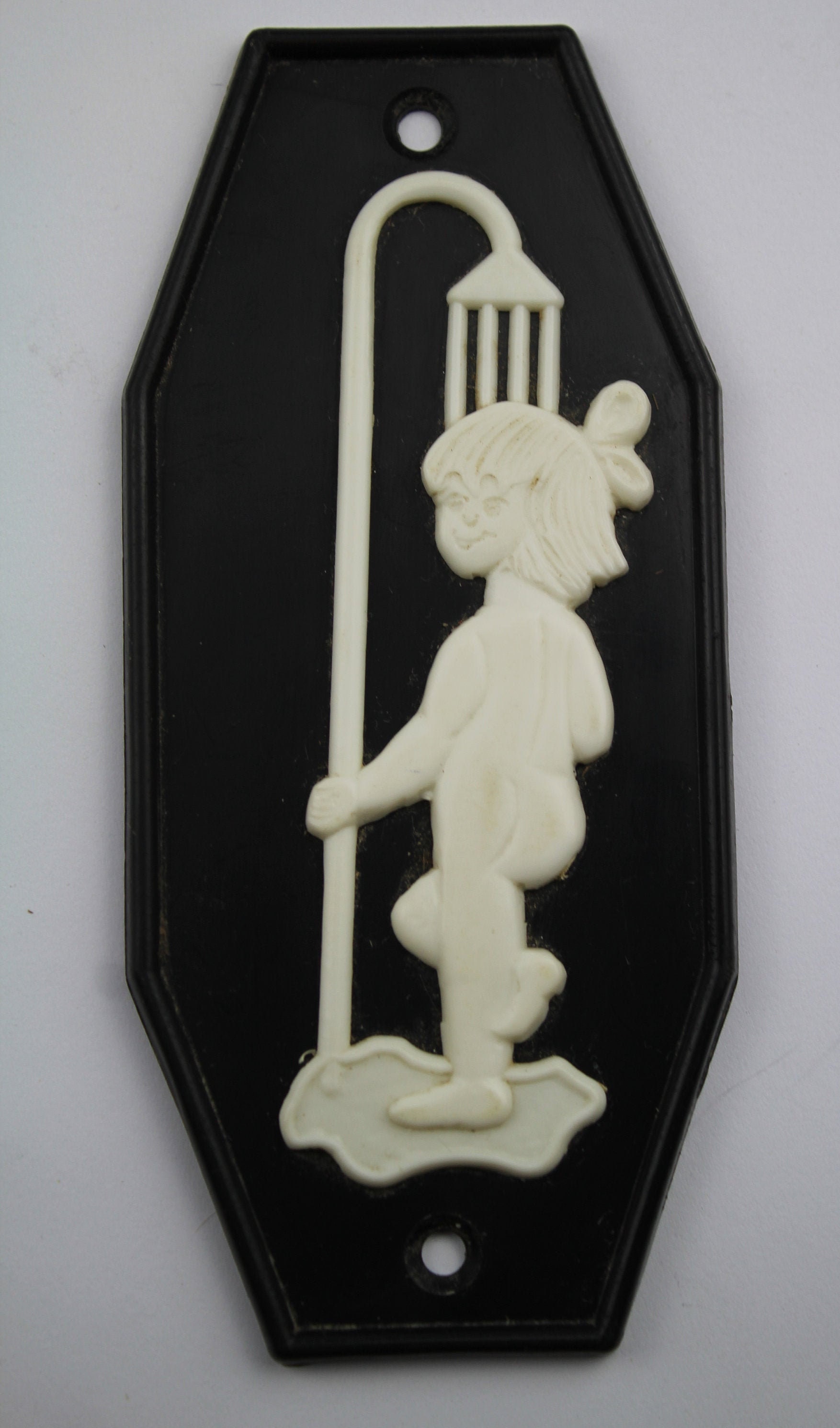Super rare❗️2vintage l toilet signs Soviet Bathroom Door Sign, Vintage Door Sign, Plastic Door Decor