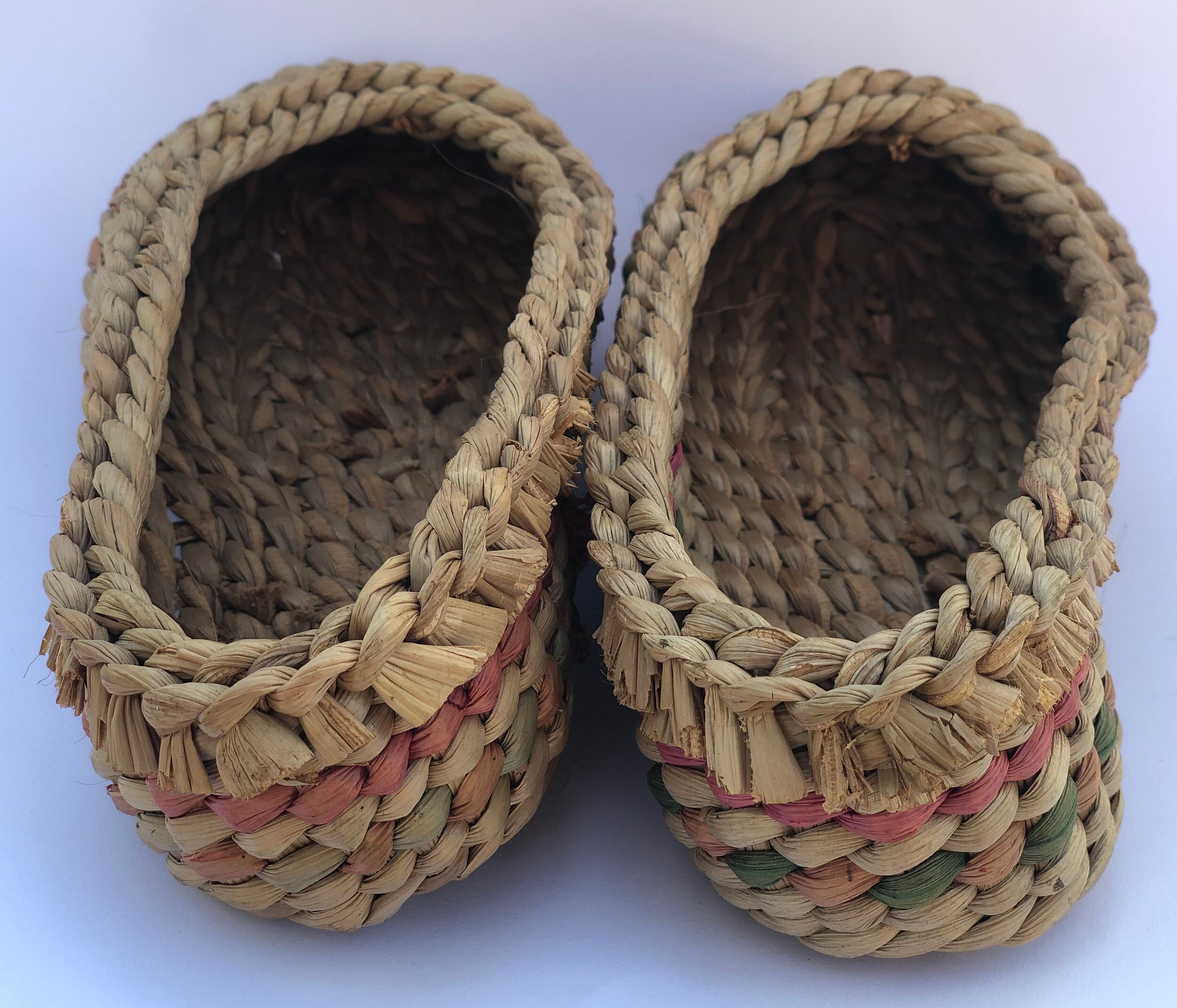 Vintage Bast Shoes Lapti Vintage Russian Folk Bast Shoes Old | Etsy