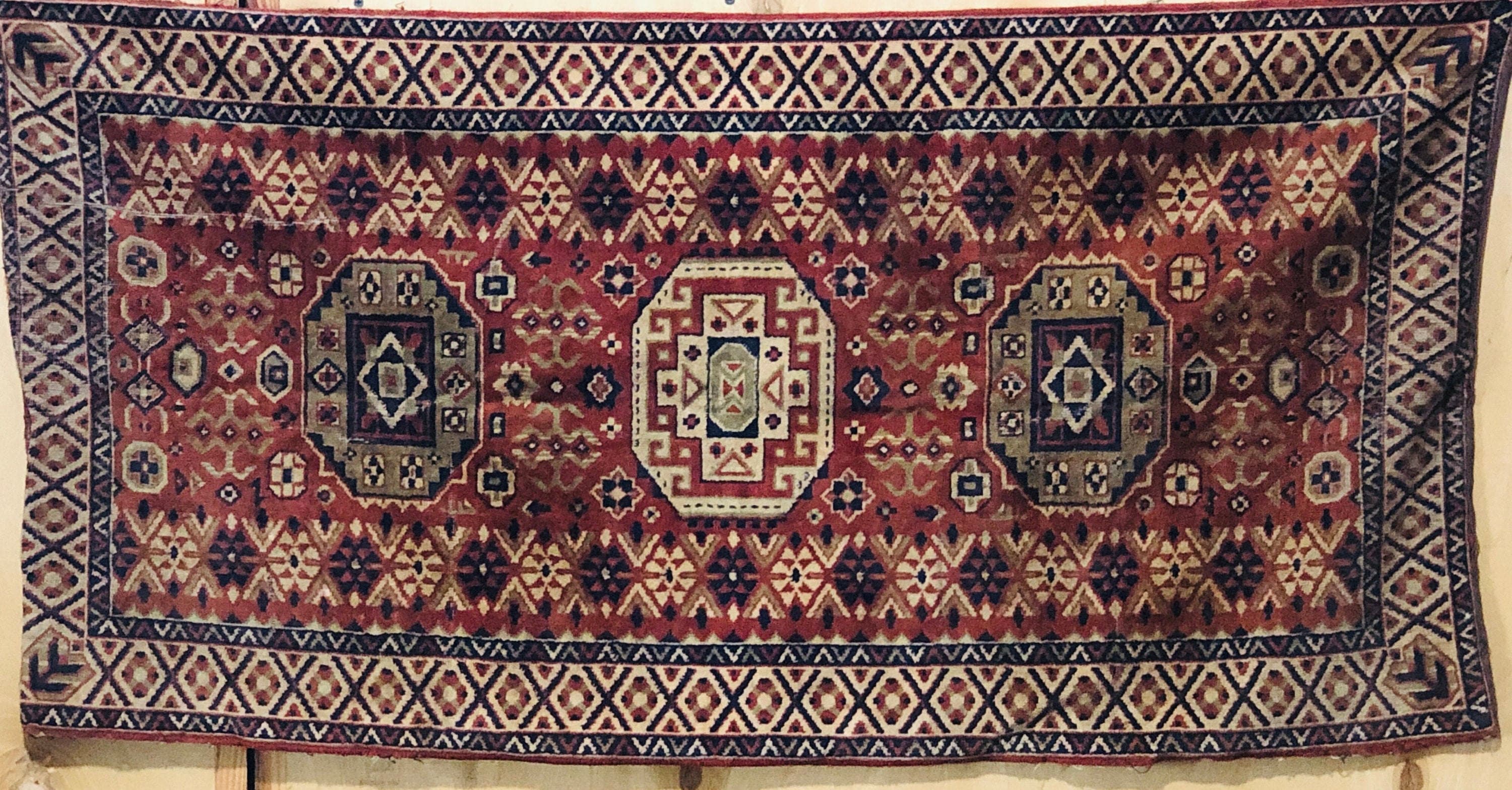 Pequeña alfombra de felpa soviética alfombra de tapicería | Etsy