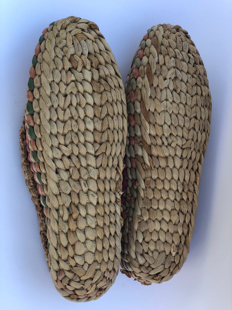 Vintage Bast Shoes Lapti Vintage Russian Folk Bast Shoes Old | Etsy