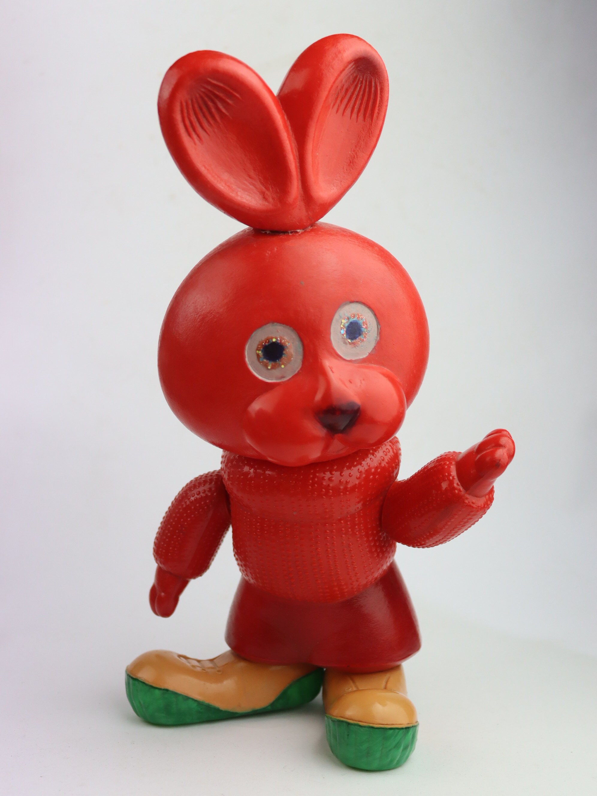 30 Cm Rare Soviet Celluloid Bunny Toy, Vintage Hare, Rabbit, Xylonite ...