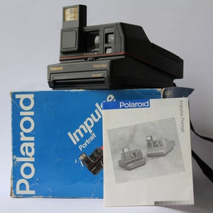 Vintage Polaroid Impulse Portrait Camera, Instant photo, Polaroid Camera, Vintage Camera, Retro Camera, Retro photoCamera, Polaroid 600