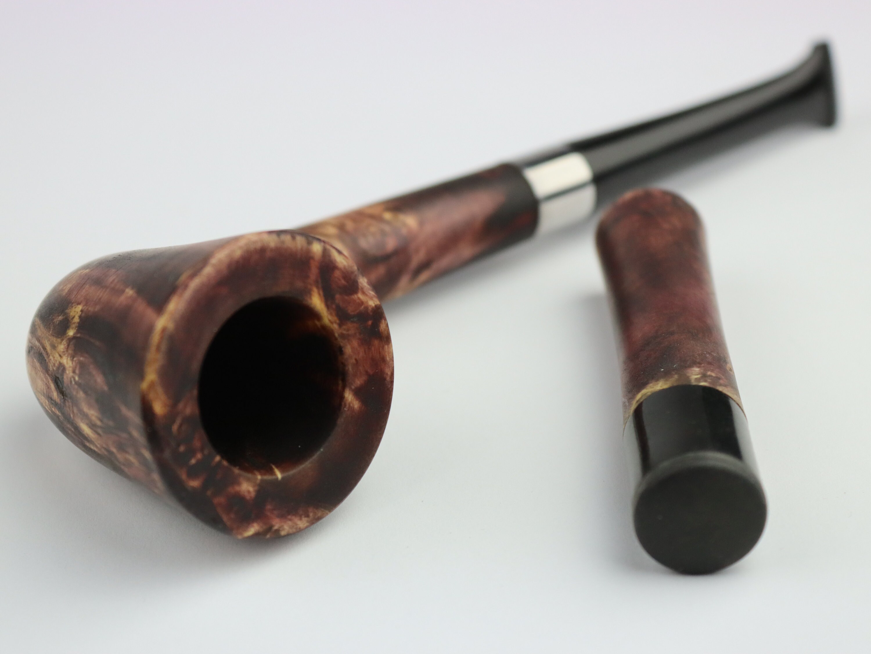 Vintage Maple Burl Smoking Pipe Wooden Dublin Pipe Gnarled Etsy