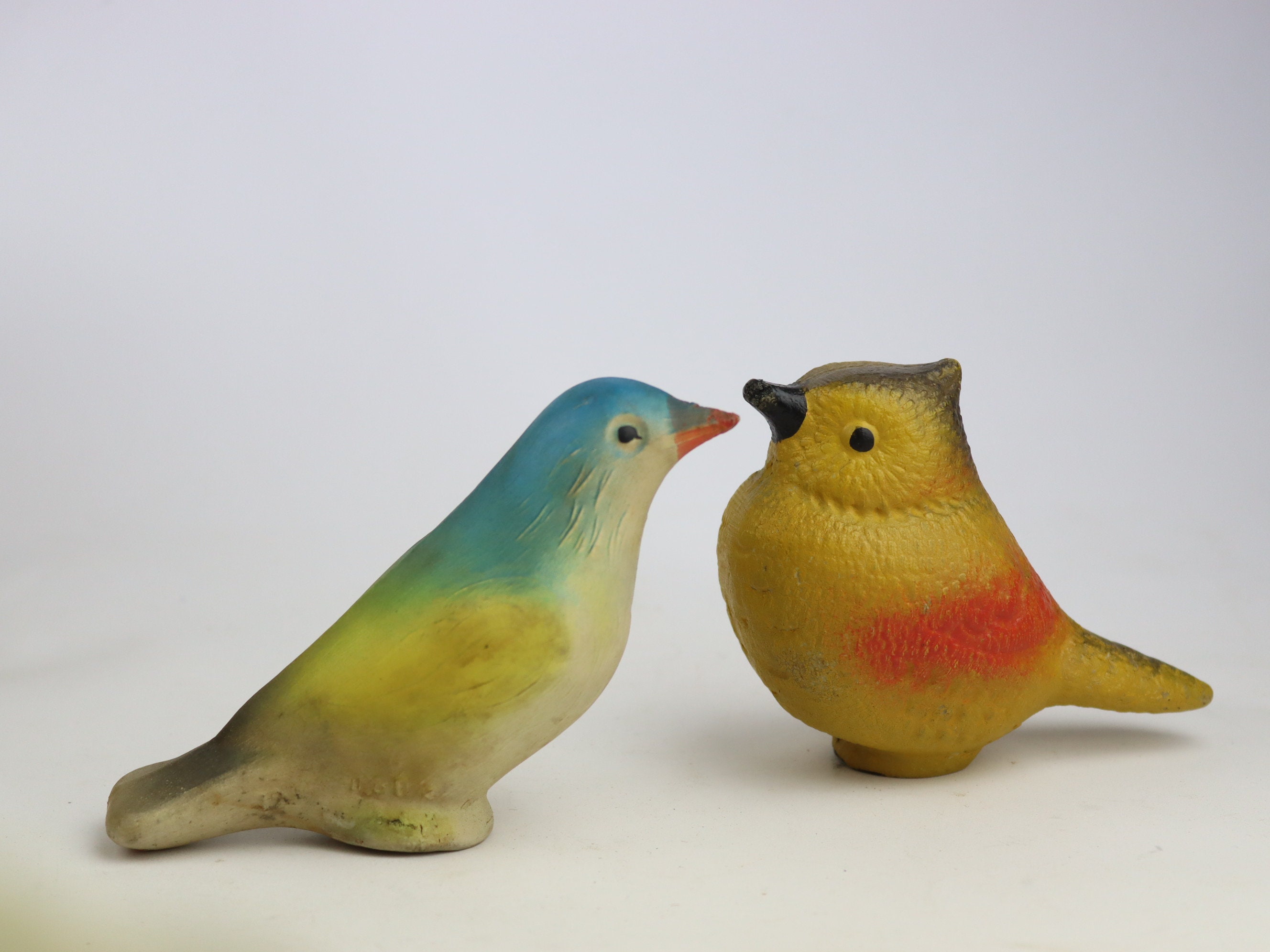 Rubber Toy Parrot 