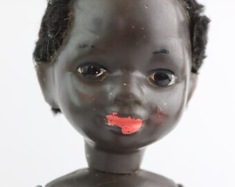 32 cm ソビエト プラスチック人形。ヴィンテージ人形の小さな子供