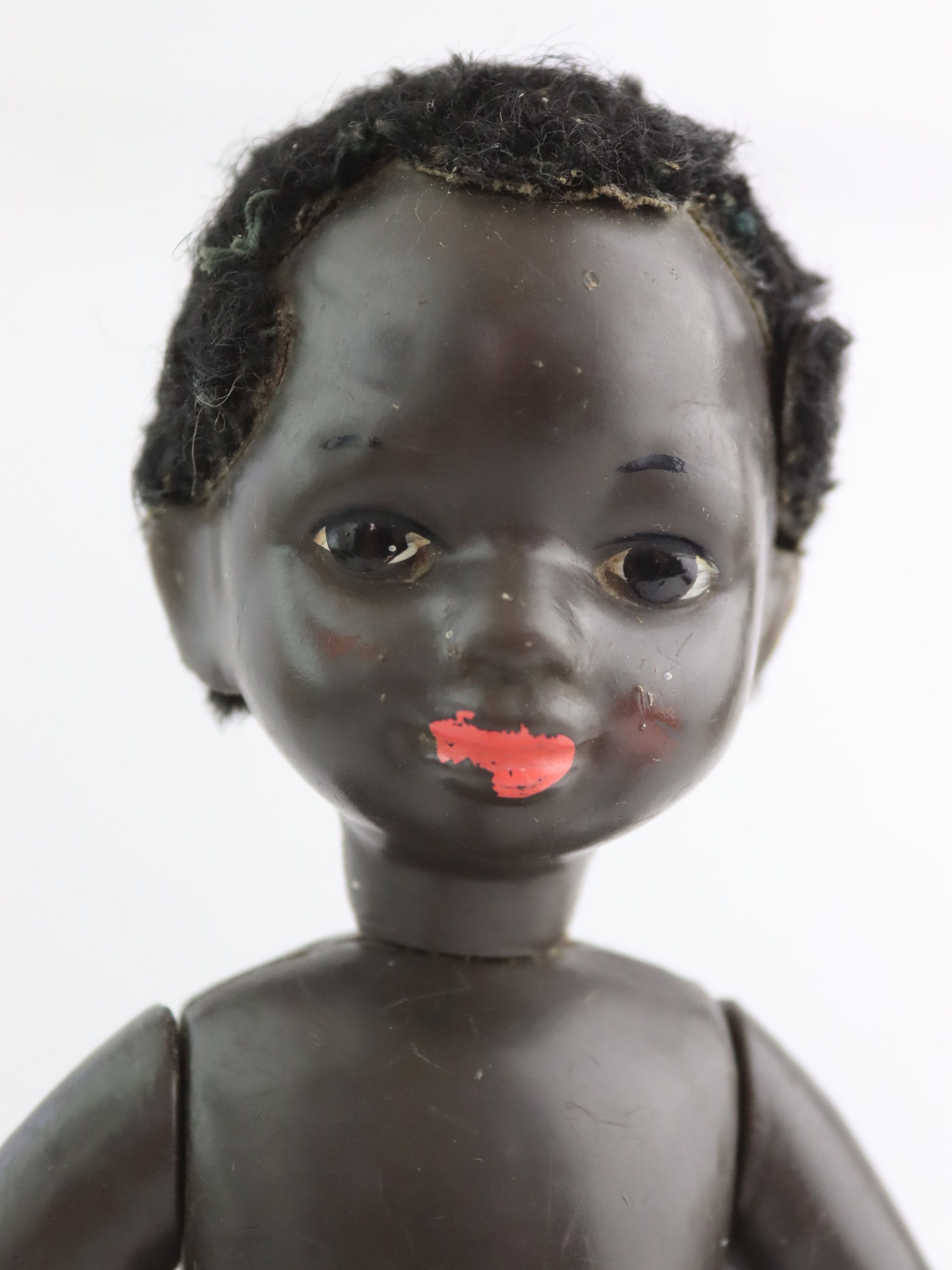 32 cm ソビエト プラスチック人形。ヴィンテージ人形の小さな子供