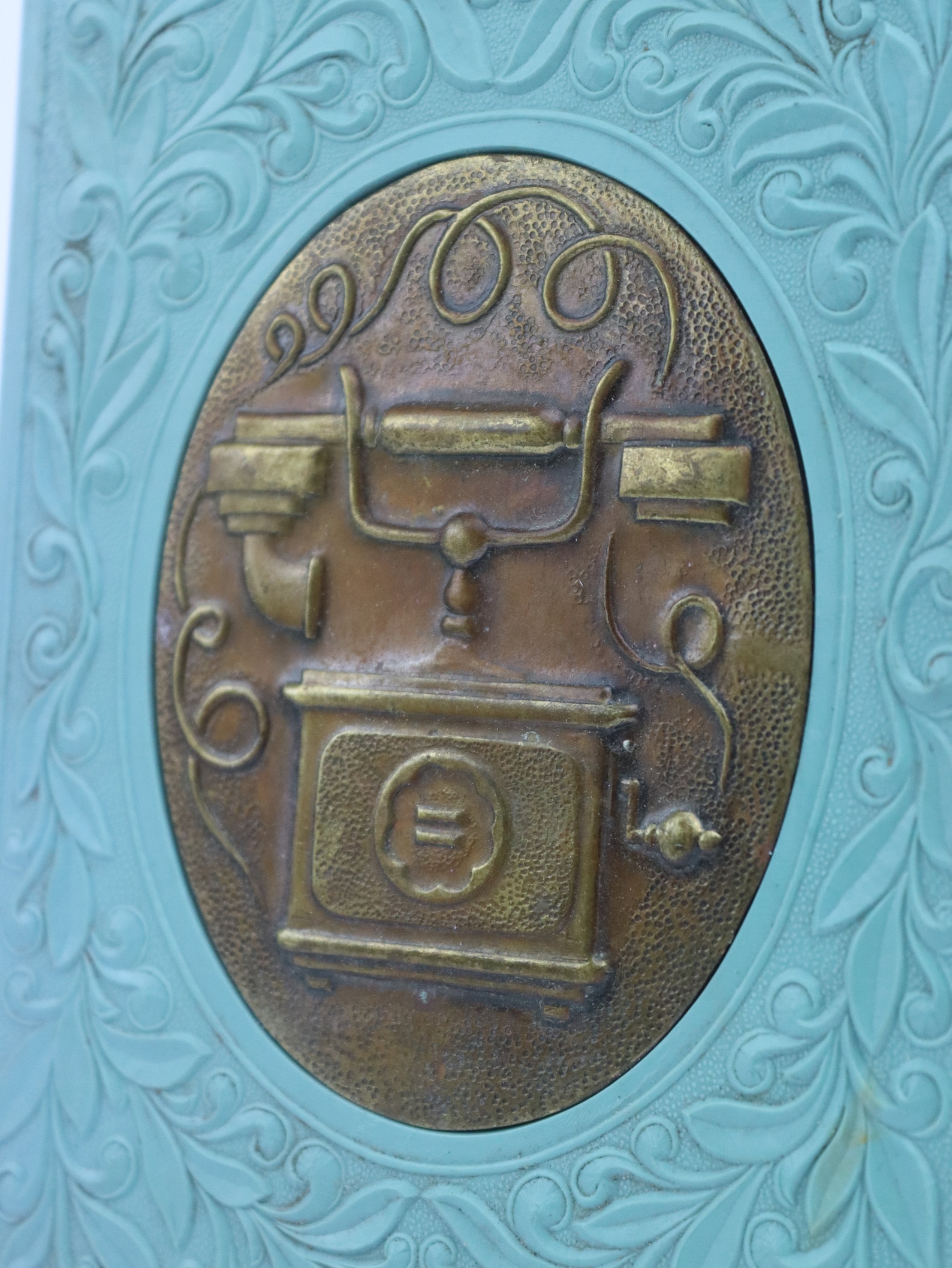 Vintage wall holder for phone book notebook holder pen Etsy