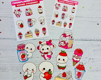 Squishee Strawberry Collection