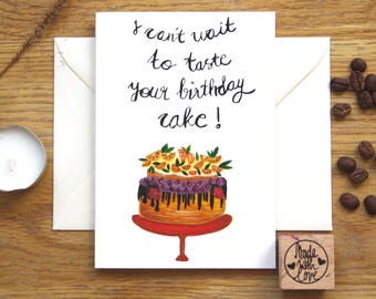 Greeting Card, Birthday Card, Birthday Cake, Birthday Party