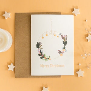 Guirlanda de Feliz Natal, Coroa de Advento, Cartão de Natal, Cartão de Natal