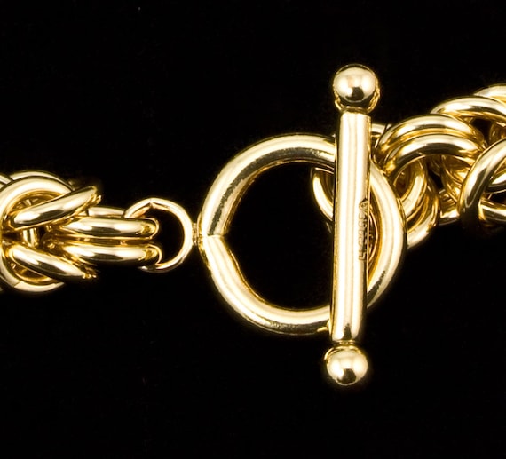 Byzantine Chainmaille Silver Bracelet – Curly Maple Jewellery