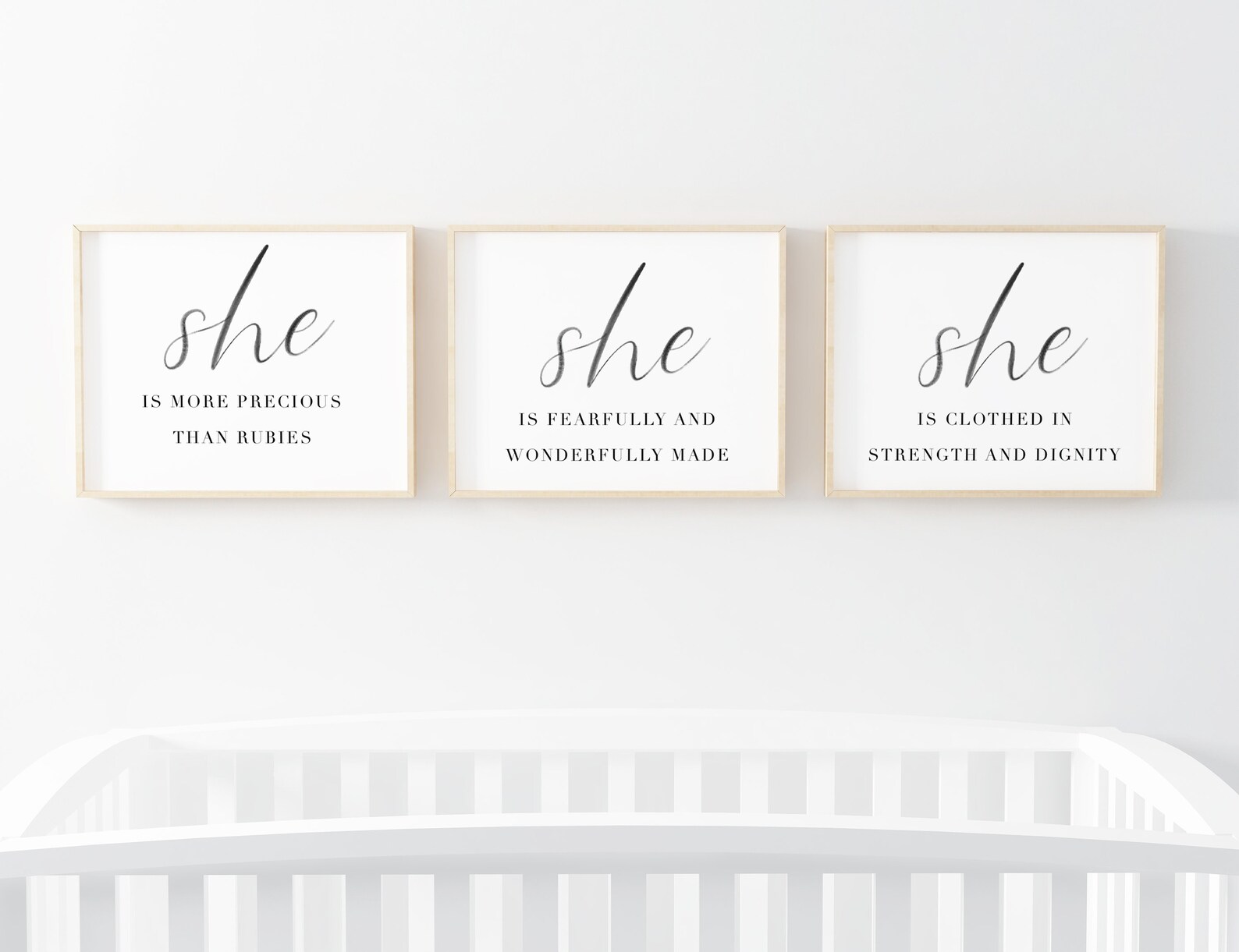 Bible Verses Nursery Printable Proverbs 315 Nursery Wall Etsy