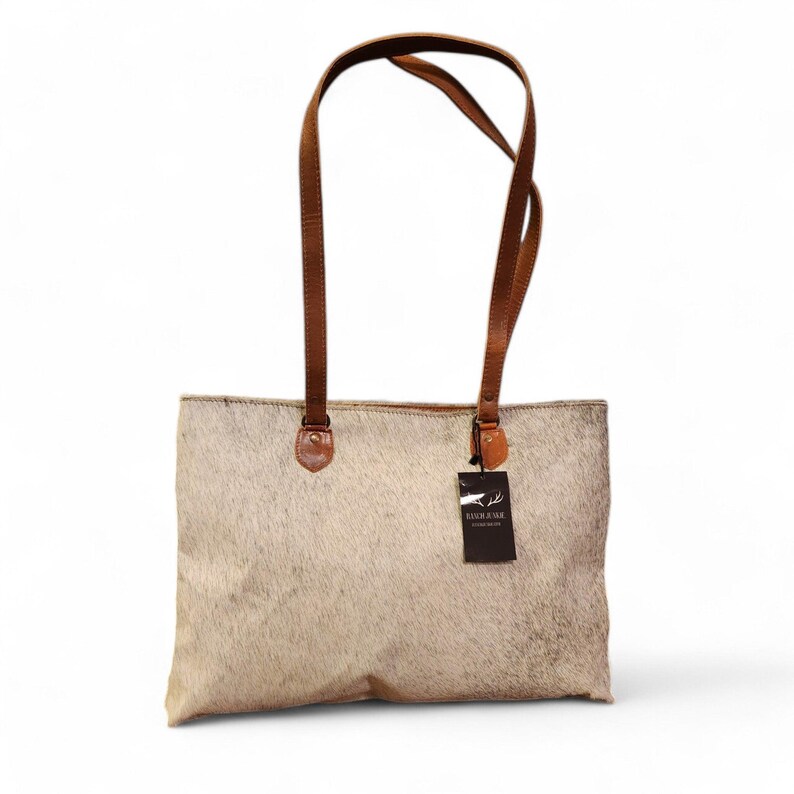 Sample Sale Highlands Genuine Cowhide Large Tote #16