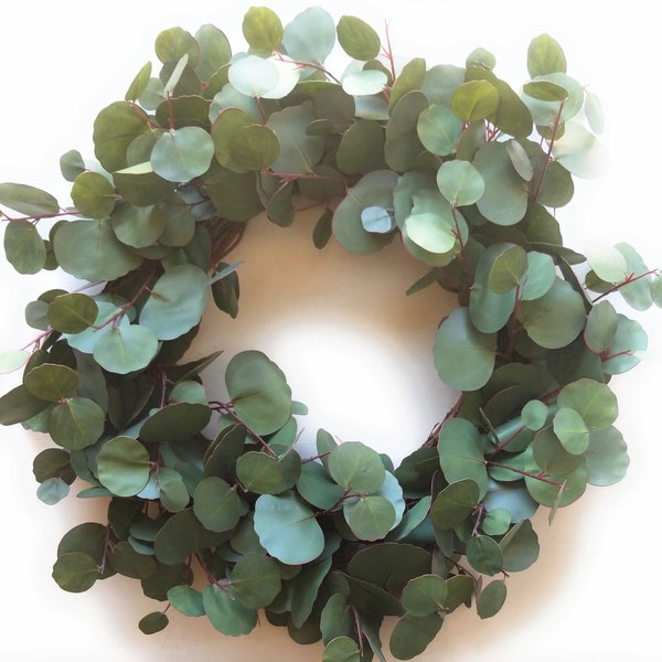 Silver Dollar Wreath Etsy