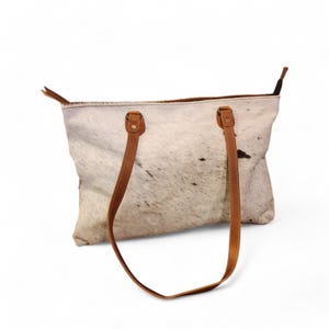 Sample Sale Highlands Genuine Cowhide Large Tote #10
