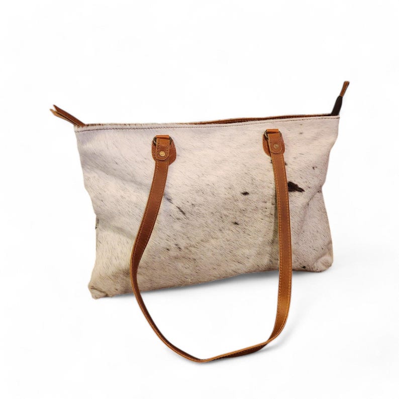 Sample Sale Highlands Genuine Cowhide Large Tote #10