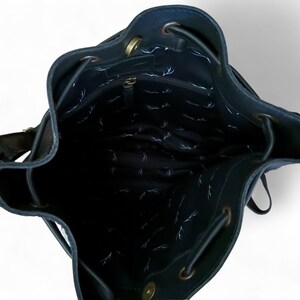 Highlands Large Cowhide Drawstring Bucket Handbag Western Bag - Ranch Junkie Mercantile LLC