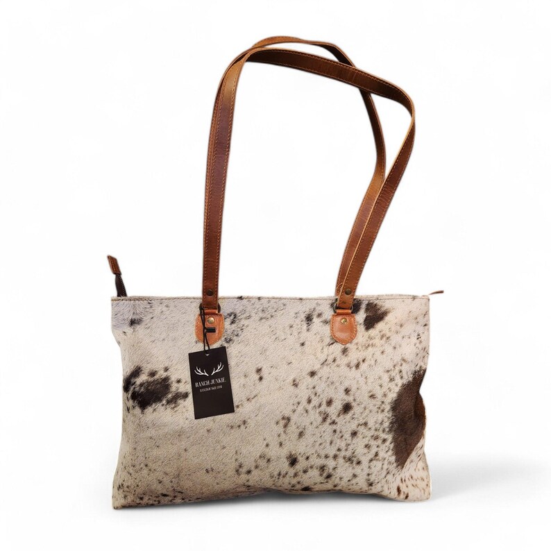 Sample Sale Highlands Genuine Cowhide Large Tote #10