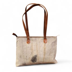 Sample Sale Highlands Genuine Cowhide Large Tote #16