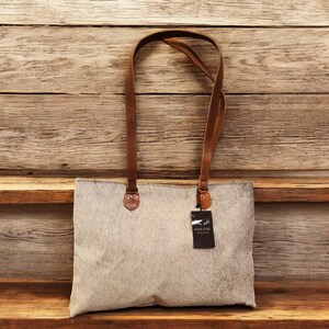 Sample Sale Highlands Genuine Cowhide Large Tote #16