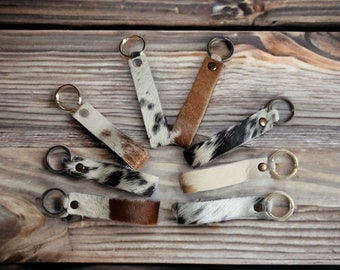 Cowhide Leather Key Chain