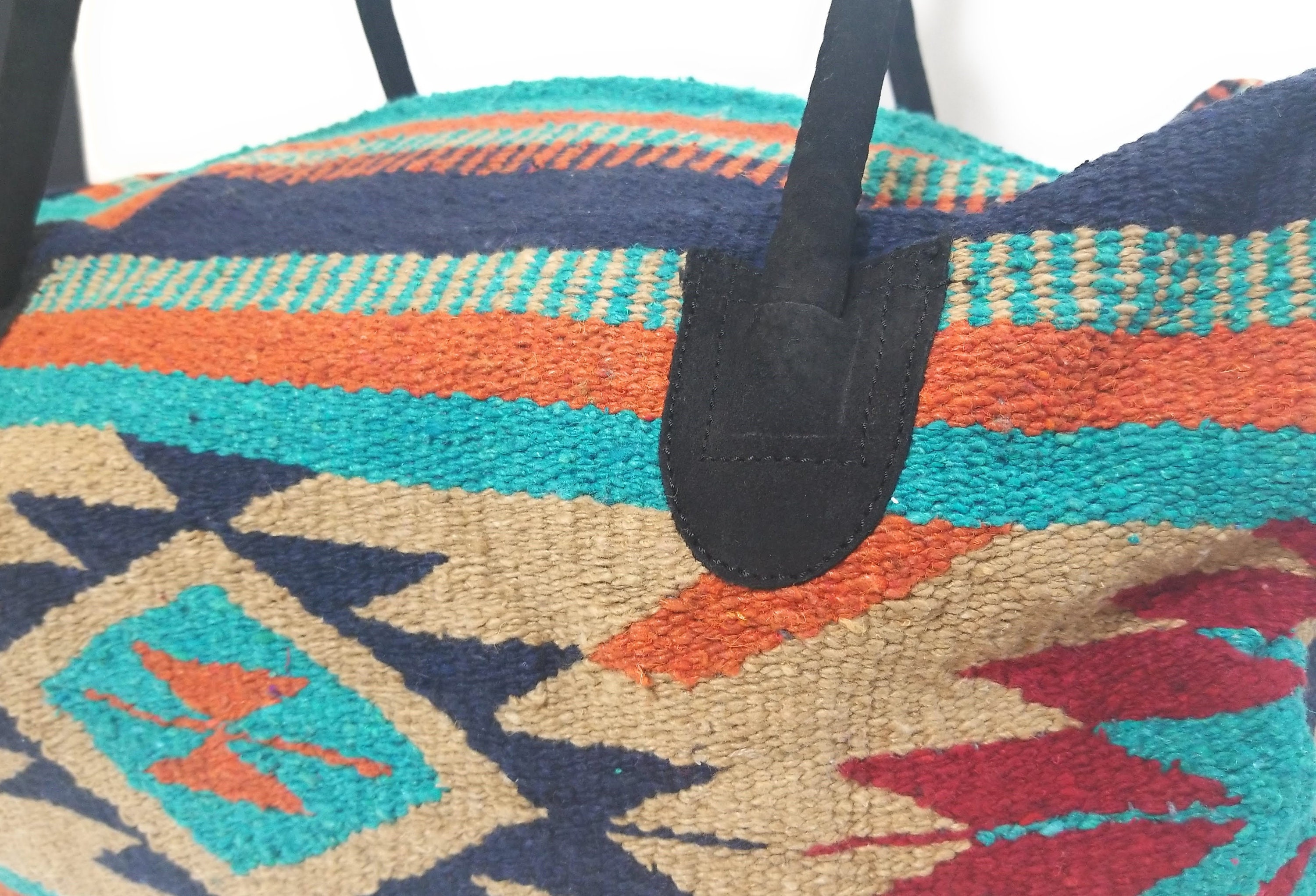 Southwestern Large Weekender Travel Bag Duffle Bag Boho Travel Etsy