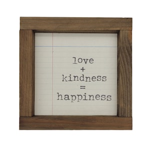 5x5 Wood Sign-Keep It Simple Wood Sign