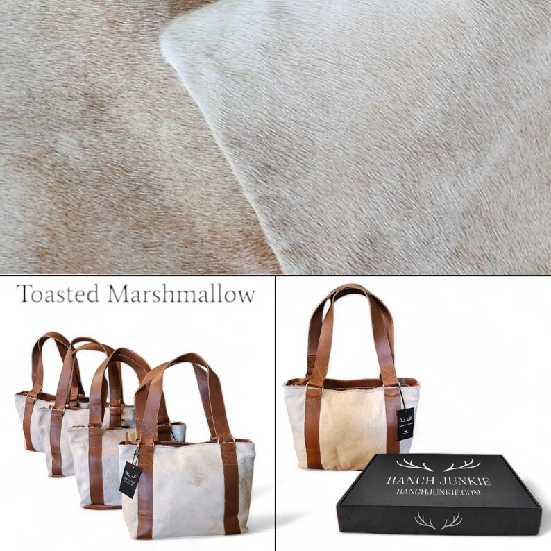 Bundle Deal Highlands Cowhide Tote Purse Saddle + Envelope Cowhide Large Wallet Saddle