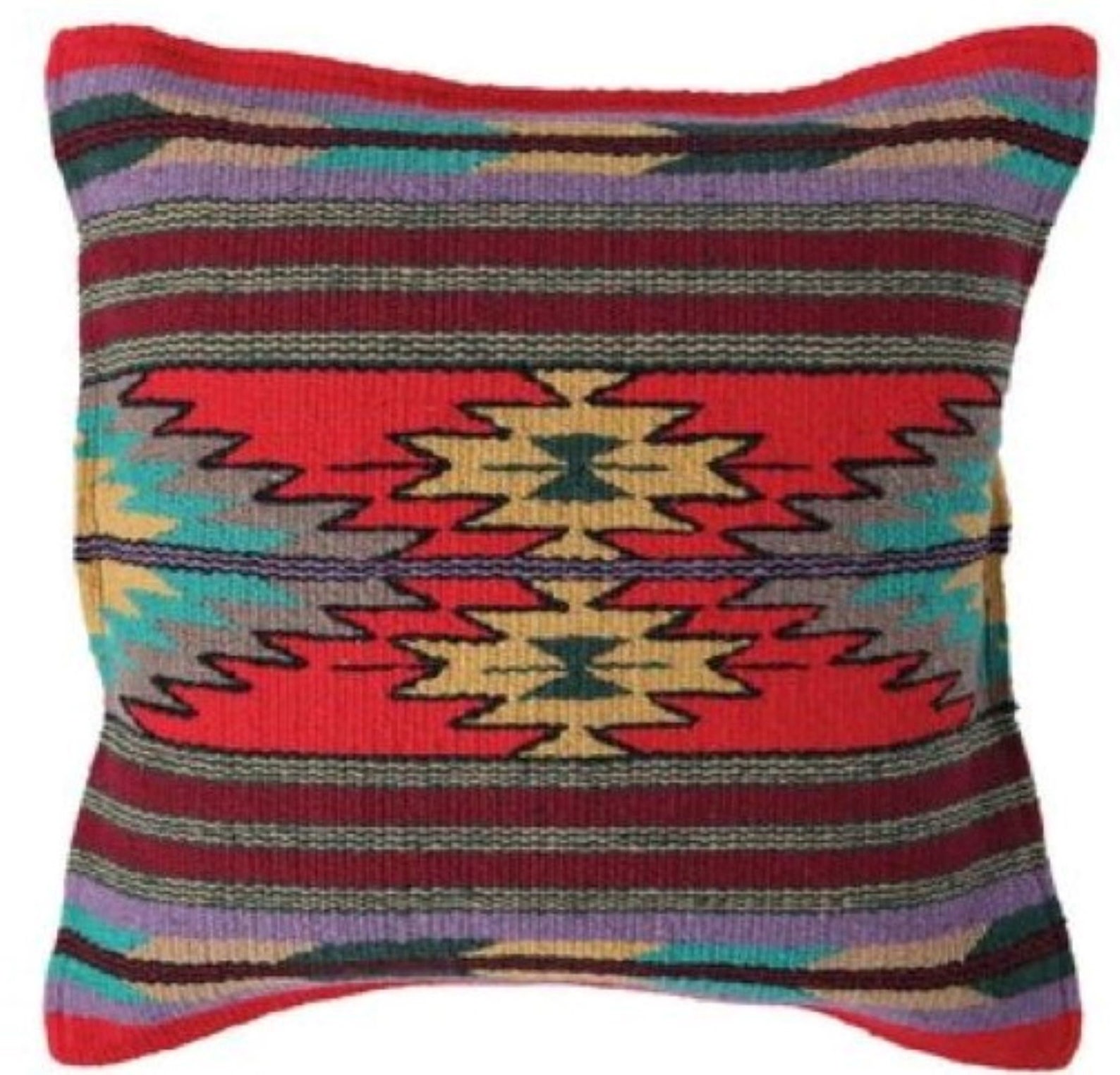 Southwestern Handwoven Aztec Pillow Covers Assorted Colors Etsy