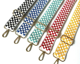 Wide Bag Strap, Purse Strap, Stadium Bag Strap, Red Strap, Adjustable Shoulder Strap, Guitar Crossbody Bag Handbag Purse Strap, Chiefs Strap