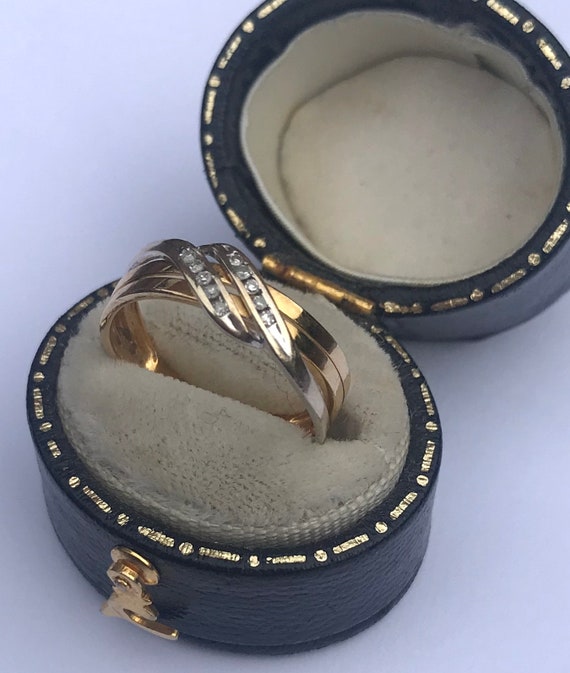 Vintage Diamond Set Band Ring