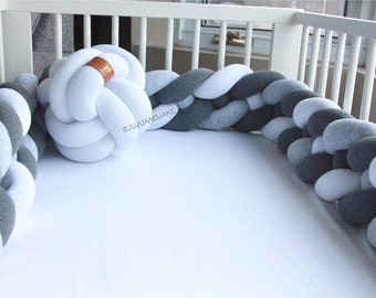 braided crib liner