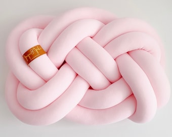 soft knot pillow