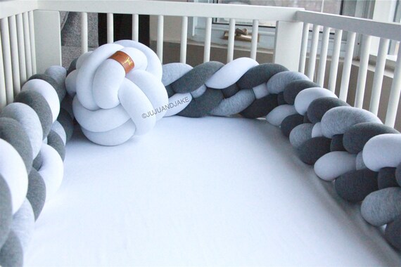 double braided crib bumper