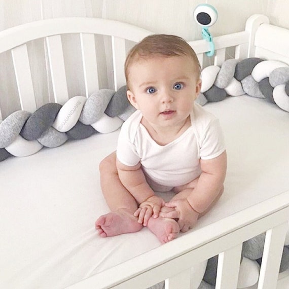 juju and jake braided crib bumper