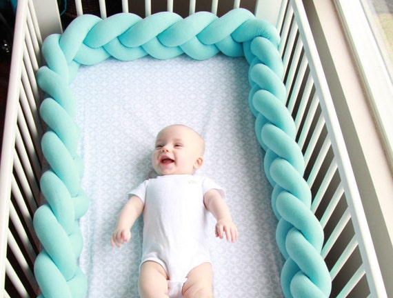 juju and jake braided crib bumper