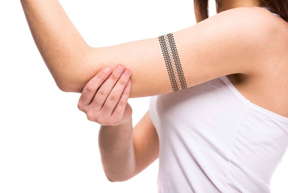 Buy Runic Arm Band Tattoo Armband Temporary Tattoo / Norse Mythology Tattoo  / Viking Armband Tattoo / Norsk Arm Band Tattoo / Pattern Armband Online in  India - Etsy