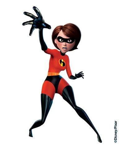 Incredibles Feature Stretch N' Stick Elastigirl Action Figure 