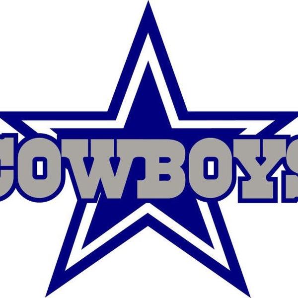 Dallas Cowboys Temporary Tattoo Etsy