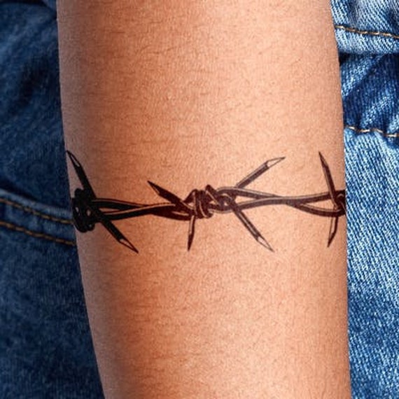 Barbwire tattoo deals