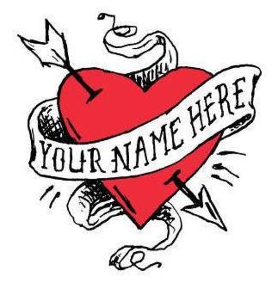 Custom Temporary Tattoo Add Text to Fake Tatoo - Etsy Custom Temporary Tattoo Add Text to Fake Tatoo - Etsy