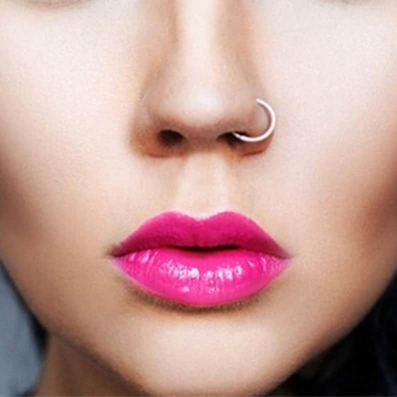 Fake Nose Ring Etsy