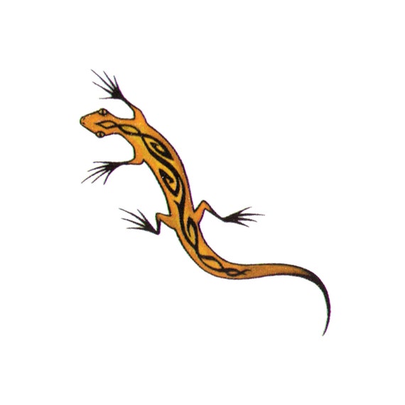 Faux Tatouage Salamandre